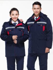 信陽冬季棉服工作服中長(zhǎng)款